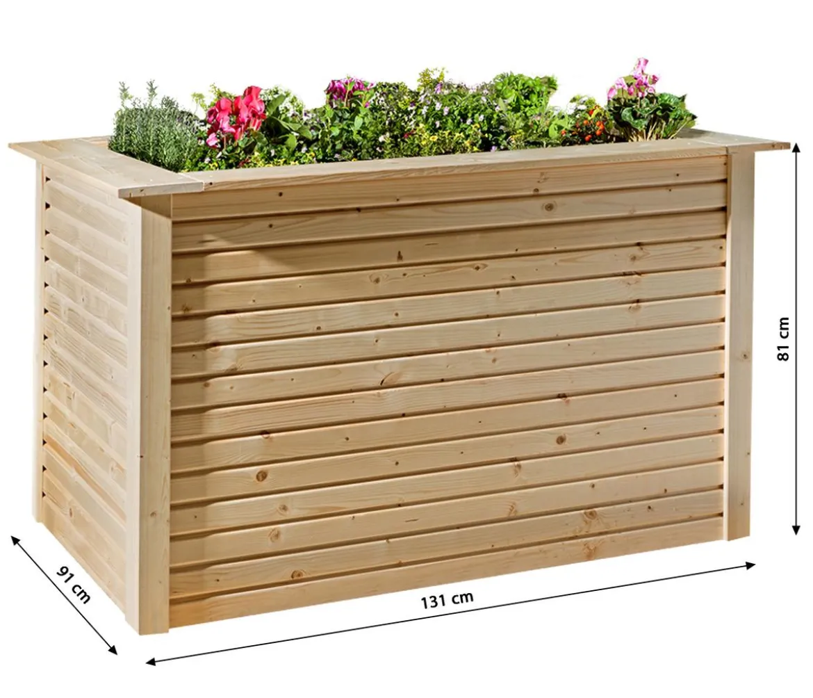 Weka Profi-Hochbeet 669, ca. B131/H81/T91 cm