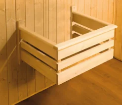 Weka Sauna Bergen mit Glastür