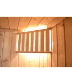 Weka Sauna Cubilis mit Glastür und Fenster