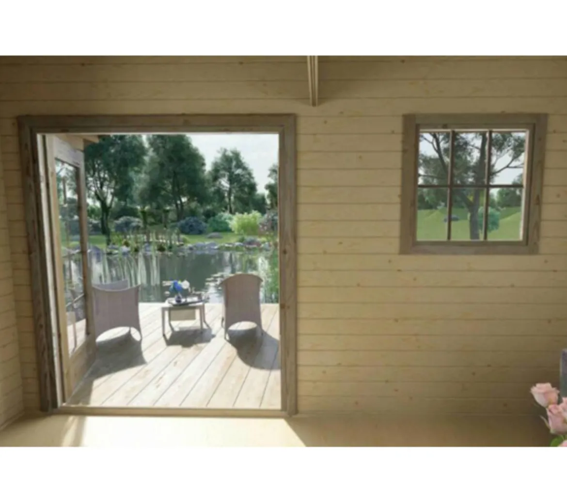 Weka Weekendhaus 155, ca. B500/H358/T690 cm