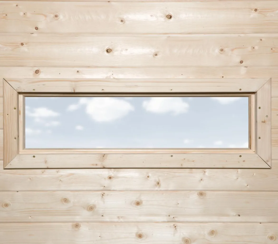 Weka Zusatzfenster feststehend, ca. B125/H40 cm