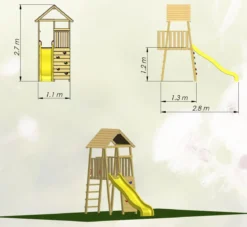 Wendi Toys Spielturm Falke