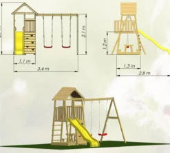 Wendi Toys Spielturm Giraffe
