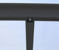 Westmann Aluminium-Carport Helsinki, ca. B305/H232/T503 cm