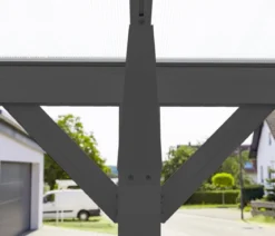 Westmann Aluminium-Carport Helsinki, ca. B305/H232/T503 cm