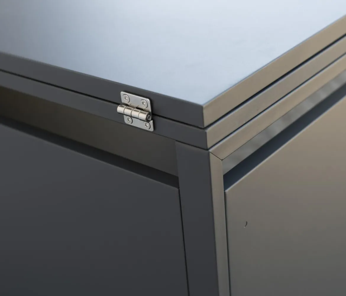 Westmann Mülltonnenverkleidung Kubus 1er Box, ca. B68/H116/T80 cm