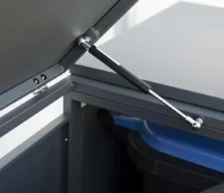 Westmann Mülltonnenverkleidung Kubus 5er Box, ca. B332/H116/T80 cm