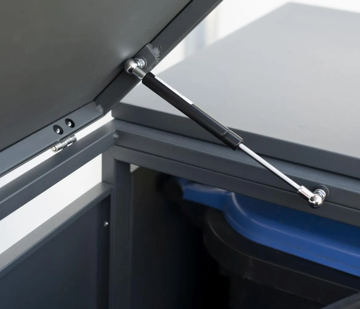 Westmann Mülltonnenverkleidung Kubus 5er Box, ca. B332/H116/T80 cm