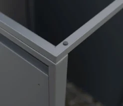 Westmann Mülltonnenverkleidung Kubus 4er Box, ca. B264/H116/T80 cm
