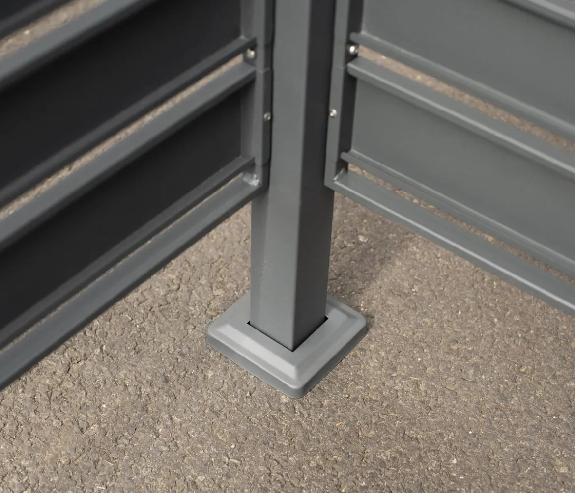 Westmann Mülltonnenverkleidung Planum 1er Box, ca. B90/H120/T90 cm
