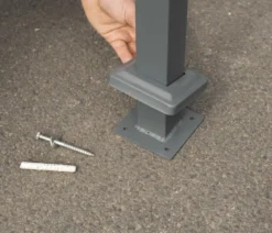 Westmann Mülltonnenverkleidung Planum 1er Box, ca. B90/H120/T90 cm
