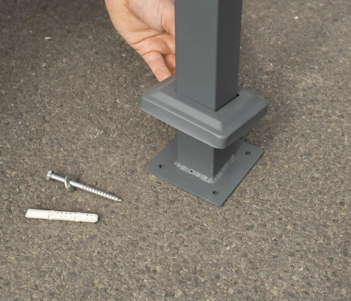 Westmann Mülltonnenverkleidung Planum 1er Box, ca. B90/H120/T90 cm