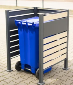 Westmann Mülltonnenverkleidung Planum 1er Box, ca. B90/H120/T90 cm