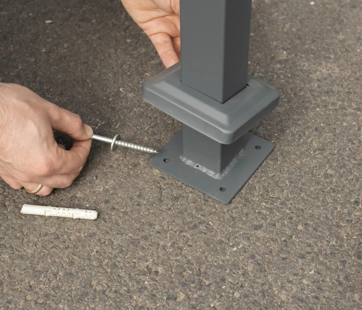 Westmann Mülltonnenverkleidung Planum 1er Box, ca. B90/H120/T90 cm