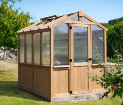 Westmann Zedernholz-Gewächshaus Paul, ca. B190/H237/T232,50 cm