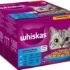 Whiskas® Nassfutter für Katzen Multipack 1+ Fisch in Gelee, Adult, 24 x 85 g