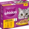 Whiskas® Nassfutter für Katzen Multipack 7+ Geflügel Auswahl in Gelee, Senior, 12 x 85 g