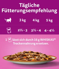Whiskas® Nassfutter für Katzen Multipack Tasty Mix Country Collection in Sauce, Adult