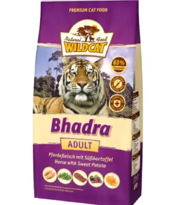 WILDCAT Trockenfutter für Katzen Bhadra Adult, Pferd & Süßkartoffeln, 3 kg