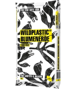 WILDPLASTIC® Blumenerde, torffrei, 18 l