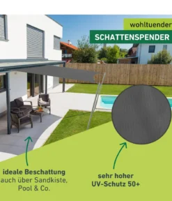 Windhager Sonnensegel Cannes, quadratisch, ca. B500/T500 cm