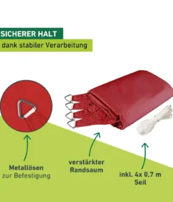 Windhager Sonnensegel Cannes, quadratisch, ca. B500/T500 cm