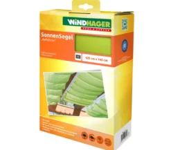 Windhager Sonnensegel, rechteckig, ca. B420/T140 cm