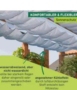 Windhager Sonnensegel, rechteckig,ca. B270/T140cm
