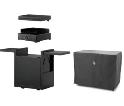 WMF Plancha Set 45E mit Wagen, ca. B60/H99,5/T63 cm