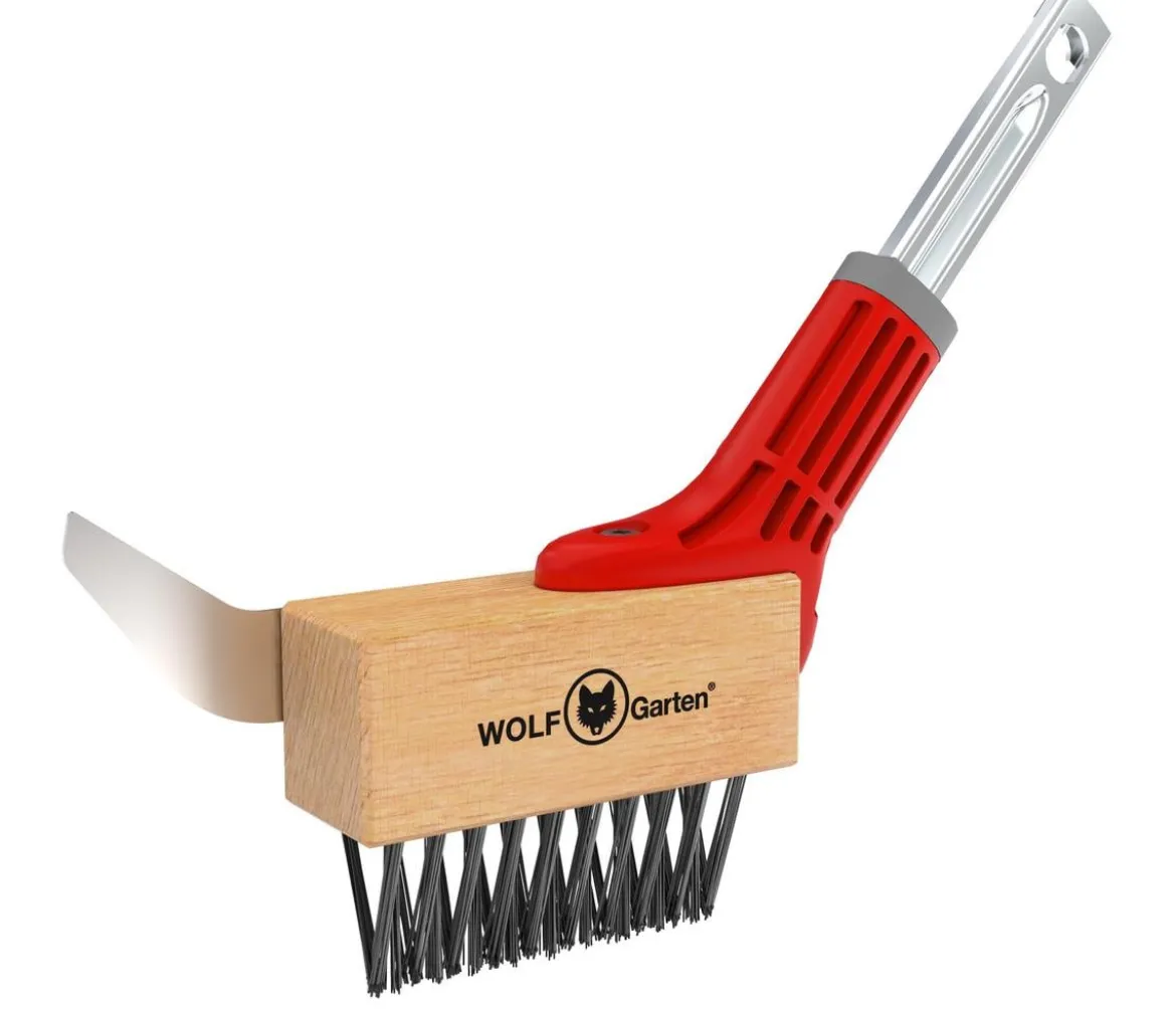 Wolf multi-star® Fugenbürste mit Fugenkratzer FBS-M, 2in1