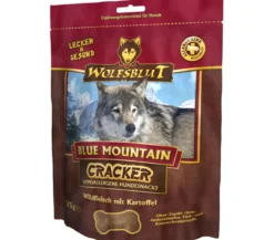 WOLFSBLUT Hundesnack Cracker Blue Mountain Wild, 225 g