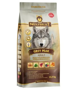 WOLFSBLUT Trockenfutter für Hunde Grey Peak, Adult, Ziege & Süßkartoffeln