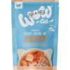 WOW® Cat Nassfutter für Katzen Multipack Premium Filets in Sauce, Adult, 8 x 85 g