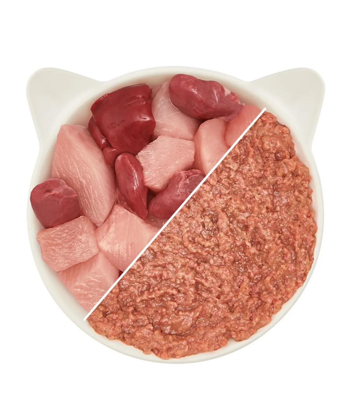 WOW® Cat Nassfutter für Katzen Premium Paté Adult, 6 x 200 g