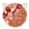 WOW® Cat Nassfutter für Katzen Premium Paté Senior, 6 x 200 g