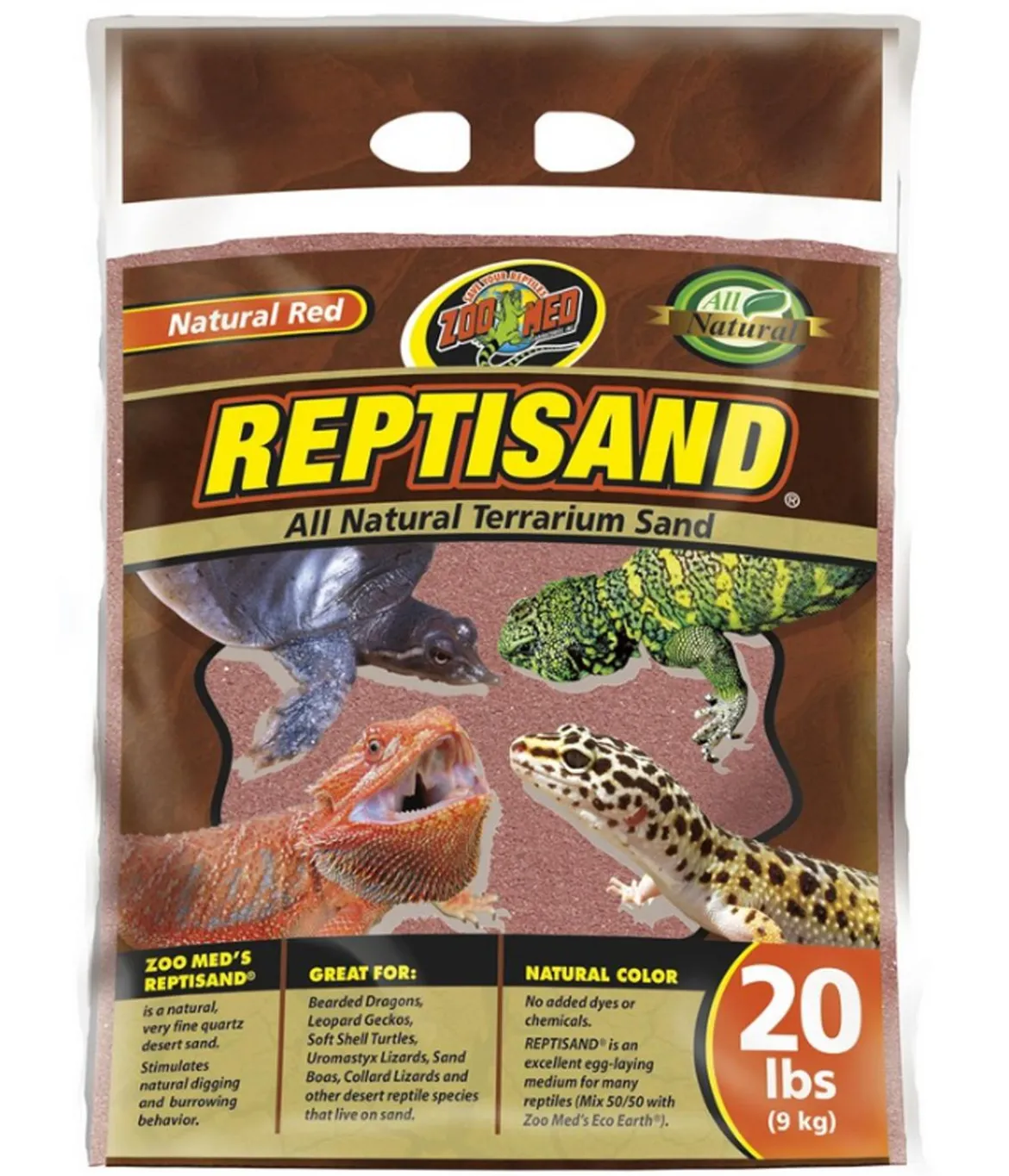 ZooMed Terrarium Bodengrund ReptiSand Natural Red